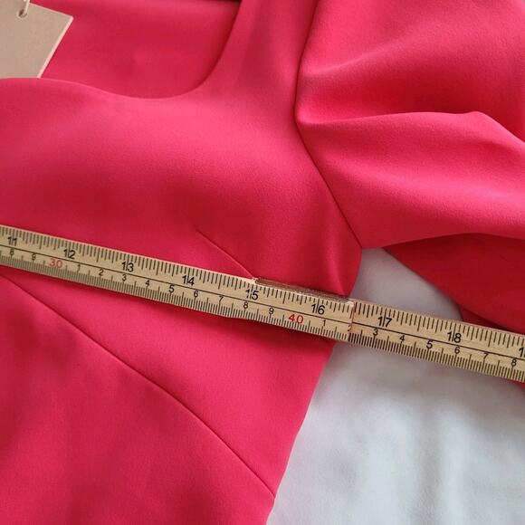 NWT $715 Alexis Sassari Shift Midi Dress Sz XS NEW Wedding Guest Cocktail Resort - Picture 6 of 15